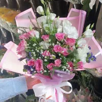 دسته گل تاج گل باکس گل
