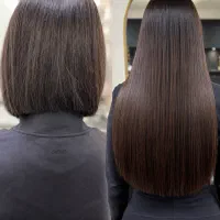 تخفیف ویژه اکستنشن مو  ۱۰۰٪طبیعی و کراتین مو