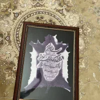 تابلو خطاطی مذهبی با قاب چوبی شیک