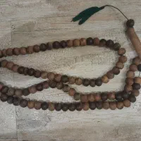 تسبیح چوبی عتیقه‌ قدیمی