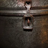 ظرف مسی قاجاری یا صفوی