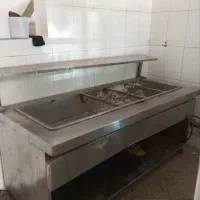 کانتر گرم، گرم کن غذا دو متری استیل ورق ضخیم|کافی‌شاپ و رستوران|مشهد, مصلی (کارمندان اول)|دیوار