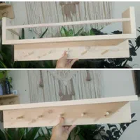 شلف دیواری چوبی|کتابخانه، شلف، قفسههای دیواری|مشهد, شهرک رازی (شهرک غرب)|دیوار