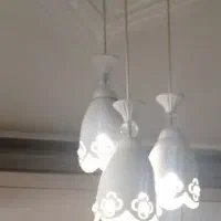 لوستر سه شاخه درحدنو|لوستر و چراغ آویز|معصومیه, |دیوار