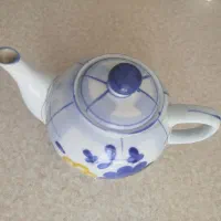قوری گل پنبه ای