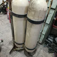 کپسول گاز سی ان جی دو قلو پیکان وانت مخزن cng