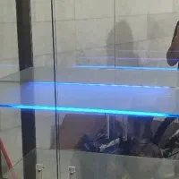 بوفه چوبی نئوندار|بوفه، ویترین، کنسول|مهاباد (آذربایجان غربی), |دیوار