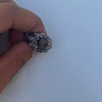 انگشتر نقره (نگین اپال)