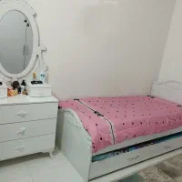 سرویس تخت دو طبقه و دراور