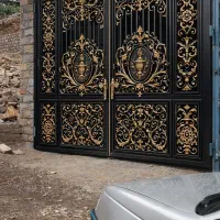 درب ریلی،درب کناررونده،درب بالارونده،نرده،پله