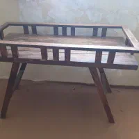 استند گل چوبی