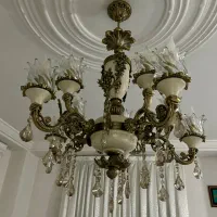 لوستر برنجی