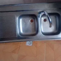 سینک دوقلو ۱۲۰|مصالح و تجهیزات ساختمان|دامغان, |دیوار