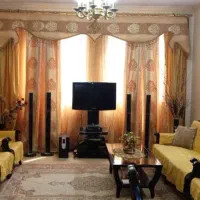 پرده والان دار+کتیبه کامل