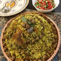 کلم پلو شیرازی