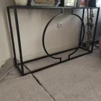 مبل ال ۹ نفره به همراه کنسول تمام فلز|مبلمان خانگی و میز عسلی|ری, فیروزآبادی|دیوار