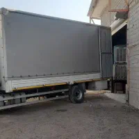 حمل بار با کامیون مسقف ۸ تن