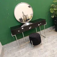 آینه کنسول اقتصادی / آینه مشکی / انواع کنسول|بوفه، ویترین، کنسول|مشهد, رباط طرق|دیوار
