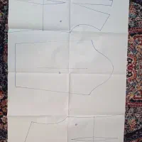 الگوی آماده بالاتنه .شلوار .دامن.