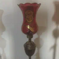 شمعدان کنار سالنی کنار منبری با چراغ مذهبی چهارعدد|صنایع دستی و سایر لوازم تزئینی|مشهد, مشکینی (شهرک غرب)|دیوار