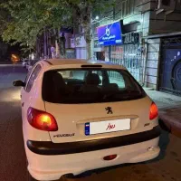 ماشین ۲۰۶ تیپ ۲ مدل ۹۶|خودرو سواری و وانت|رشت, جانبازان|دیوار
