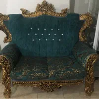 مبل ۷ نفره سلطنتی|مبلمان خانگی و میز عسلی|کرج, شهرک اوج|دیوار