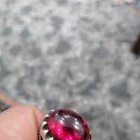 انگشتر نقره یاقوت|جواهرات|دزفول, |دیوار