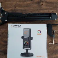 میکروفون استودیویی COMICA STA-U1 کمکارکرد و تمیز|صوتی و تصویری|زنجان, |دیوار