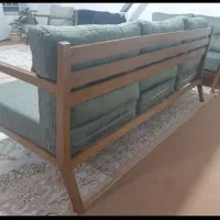 مبل راحتی چوب راش|مبلمان خانگی و میز عسلی|شوط, |دیوار