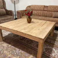 میز عسلی تمام چوب گردو