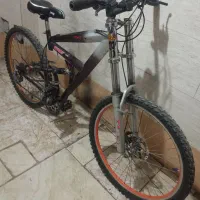 دوچرخه 26 کمکدار دنده ای حرفه ای|دوچرخه، اسکیت، اسکوتر|قزوین, |دیوار