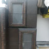 تخت خواب همراه دو عدد پاتختی|مبلمان خانگی و میز عسلی|یاسوج, |دیوار