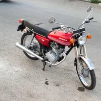 سی جی ۱۲۵ژاپن  پلاک ملی مدل۶۶ در حد