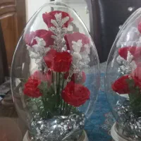 باکس گل شیشه کادو روز مادر