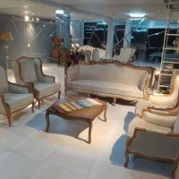 مبل ۷نفره ی فرانسوی بدون میز عسلی|مبلمان خانگی و میز عسلی|مشکین‌دشت, |دیوار