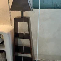 آباژور ایستاده چوبی