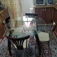 میز ناهارخوری ،میز تی وی وتابلو وفرش|میز و صندلی غذاخوری|رشت, پیرسرا|دیوار