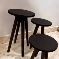 پایه گلدون چوبی|صنایع دستی و سایر لوازم تزئینی|بهارستان, |دیوار