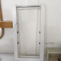 قاب اینه سفید و مشکی