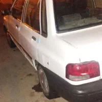 پراید سفید مدل ۸۲صبا