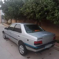 پژو 405 نقره ای دوگانه فابریک