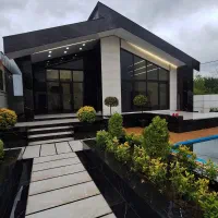 ویلا استخردار نما مدرن۳۵۰متری بر آسفالت تحویل سند