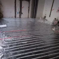 لوله کشی آب و فاضلاب و گرمایش از کف