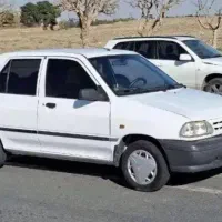 پراید مدل 89 سفید تک سوز عکس خودش صبح میگذارم