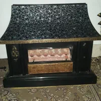 بخاری شومینه درحد سالم معاوضه باکمدلباس