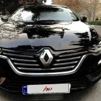 رنو تالیسمان مشکی متالیک 2018 e3 بدون رنگ و لیسه