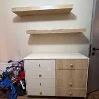 سرویس خواب کودک تخت دو طبقه، کمد ، دراور ، شلف|اسباب و اثاث بچه|تهران, شهرک پرواز|دیوار