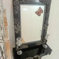 میز و آینه و شمعدان|مبلمان خانگی و میز عسلی|نیشابور, رحمت آباد|دیوار