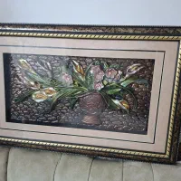 تابلو دیواری با طرحی برجسته ، بسیار زیبا و شکیل