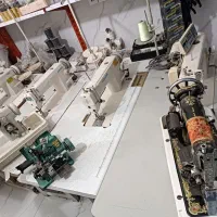 تعدادی چرخ خیاطی صنعتی قیمت 7 تومن